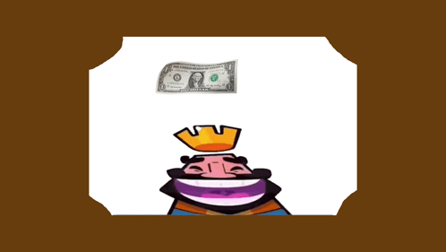 Clash Royale King GIF - Clash Royale King Rich - Discover & Share GIFs