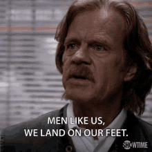 men like us we land on our feet humble frank gallagher william h macy