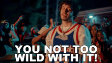 You Not Too Wild With It Jack Harlow GIF - You Not Too Wild With It Jack Harlow Luv Is Dro Song GIFs
