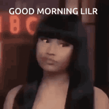 Nicki Minaj Lilr GIF - Nicki Minaj Lilr Little R GIFs