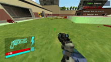 a video game with cheats enabled and a spawner arm