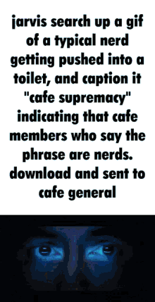 Cafe Cafe Supremacy GIF - Cafe Cafe Supremacy Jarvis GIFs