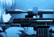 Anime Sniper GIF - Anime Sniper Aim GIFs