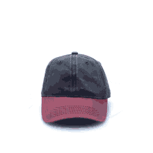 black red cap