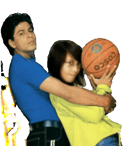Hug Basketball Sticker - Hug Basketball Couple Stickers