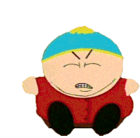 Throwing Tantrums Eric Cartman Sticker - Throwing Tantrums Eric Cartman South Park Stickers