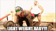 Light weight baby ronnie coleman | Sticker