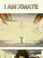 a comic book page that says i am xmate on the bottom