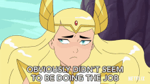 Obviously Didnt Seem To Be Doing The Job Shera GIF - Obviously Didnt Seem To Be Doing The Job Shera Shera And The Princesses Of Power GIFs