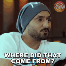 Where Did That Come From Bhajji GIF - Where Did That Come From Bhajji Harbhajan Singh GIFs