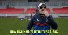 Ted Lasso Turd Birds GIF - Ted Lasso Turd Birds Listen Up GIFs
