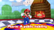 Smg4 Mario GIF - Smg4 Mario Public Liability GIFs
