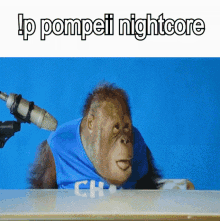 Pompeii Pompeii Nightcore GIF - Pompeii Pompeii Nightcore Monkey Falling GIFs