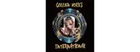 a picture of a woman with the words golden voices international on the bottom