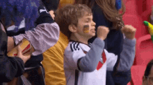 Germany'S 1-man Hype Squad GIF - Football Kid Scream GIFs