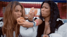 Beyonce Nicki Minaj GIF - Beyonce Nicki Minaj Eating GIFs