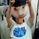 a person wearing a t-shirt that says " terror dream "