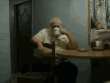 Angry Grandpa Coffee GIF