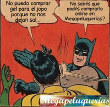 Megapeluquerias Batman Slapping Robin GIF - Megapeluquerias Batman Slapping Robin Belleza GIFs