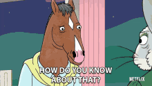 How Do You Know About That Bojack GIF - How Do You Know About That Bojack Bojack Horseman GIFs