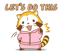 Rascal Lets Do This Sticker - Rascal Lets Do This Stickers