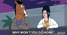 Why Wont You Go Home Diane Nguyen GIF - Why Wont You Go Home Diane Nguyen Bojack Horseman GIFs