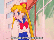 Sailor Moon Tuxedo Mask GIF - Sailor Moon Tuxedo Mask Its None Of Your Business GIFs