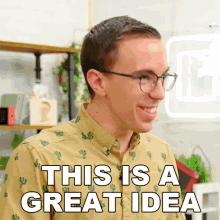 This Is A Great Idea Austin Evans GIF - This Is A Great Idea Austin Evans Its A Wonderful Idea GIFs