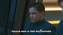 Everyone Seems To Think That'S Inevitable Adira GIF - Everyone Seems To Think That'S Inevitable Adira Star Trek Discovery GIFs