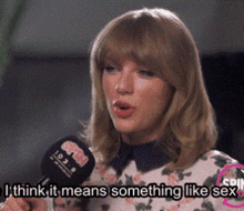Double Meaning Sex GIF - Double Meaning Sex Taylor Swift GIFs