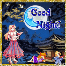 Yuugi Touhou GIF - Yuugi Touhou Good Night GIFs