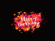 a happy birthday card for suni ji with a cup of coffee