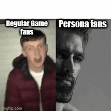 Regular Games Vs Persona GIF - Regular Games Vs Persona GIFs