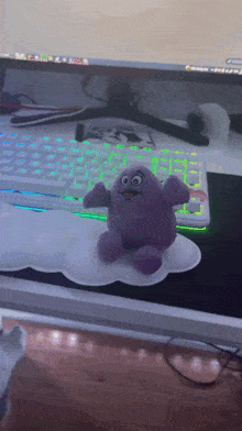 Grimace Zooming In GIF - Grimace Zooming In Grimace Zooming In GIFs
