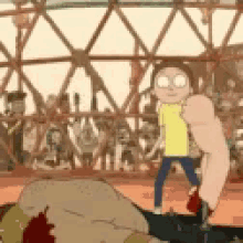 Rick And Morty Up Vote GIF