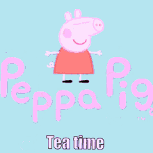 Peppa Pig Tea Time GIF