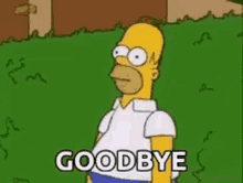 Goodbye The Simpsons GIF