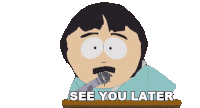 See You Later Randy Marsh Sticker - See You Later Randy Marsh South Park Japanese Toilet Stickers