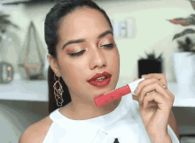 New Lipstick Lipstick GIF - New Lipstick Lipstick Debasree Banerjee GIFs