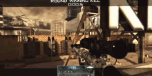 sniping falling back fade away mw2 gameplay footage