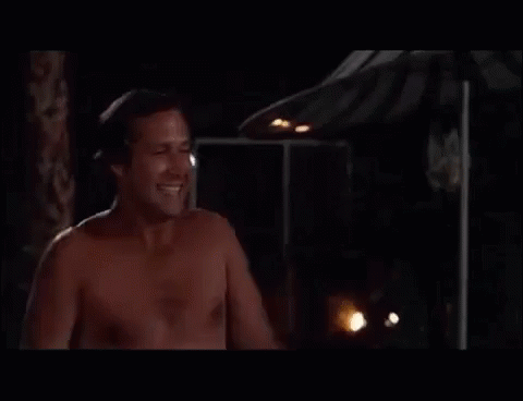 chevy chase vacation pool scene