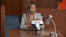 Rude Black Lady Courtroom GIF - Rude Black Lady Courtroom Melanin Poppin GIFs