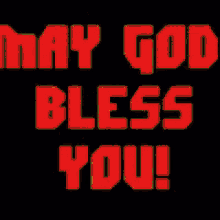 May God Bless You Text GIF - May God Bless You Text Animated Text GIFs