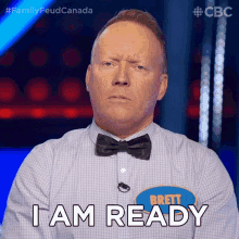 I Am Ready Brett GIF - I Am Ready Brett Family Feud Canada GIFs
