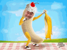 Ice Cream Bananas GIF