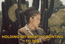 Holding My Breath Counting To Ten GIF