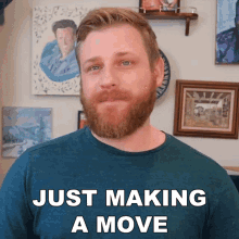 Just Making A Move Grady Smith GIF - Just Making A Move Grady Smith Just Taking A Step GIFs