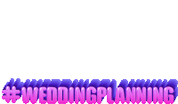Wedding Planning Wedding Party Sticker