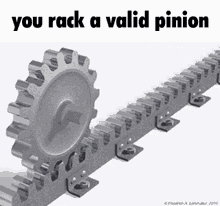 Rack And Pinion Gear GIF
