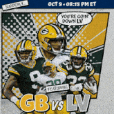 Las Vegas Raiders Vs. Green Bay Packers Pre Game GIF - Nfl National Football League Football League GIFs